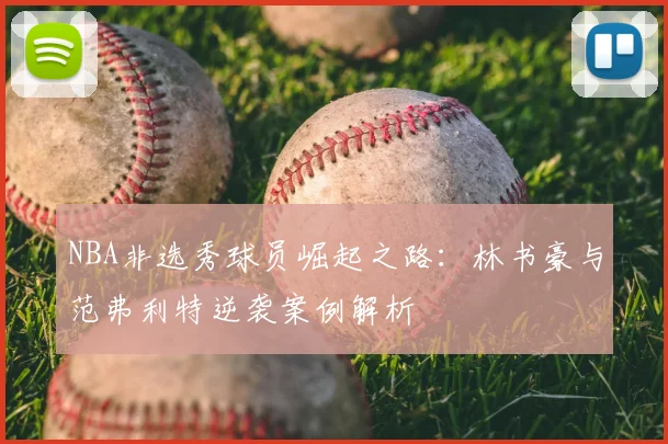 NBA非选秀球员崛起之路：林书豪与范弗利特逆袭案例解析